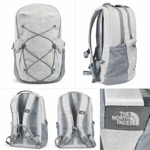 The North Face Jester Backpack Womens Gray School Laptop Hiking Daypack Outdoor